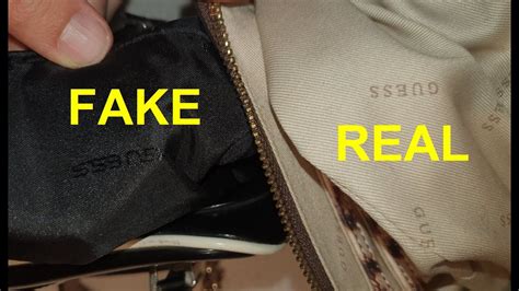 original vs fake guess bags|guess handbags examples.